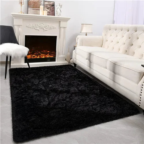 Pink Carpet for Living Room Plush Rug Bed Room Floor Fluffy Mats Anti-slip Home Decor Rugs Soft Velvet Carpets Kids Room Blanket