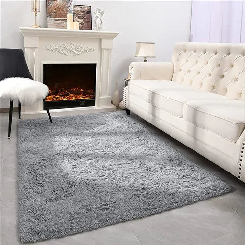 Pink Carpet for Living Room Plush Rug Bed Room Floor Fluffy Mats Anti-slip Home Decor Rugs Soft Velvet Carpets Kids Room Blanket