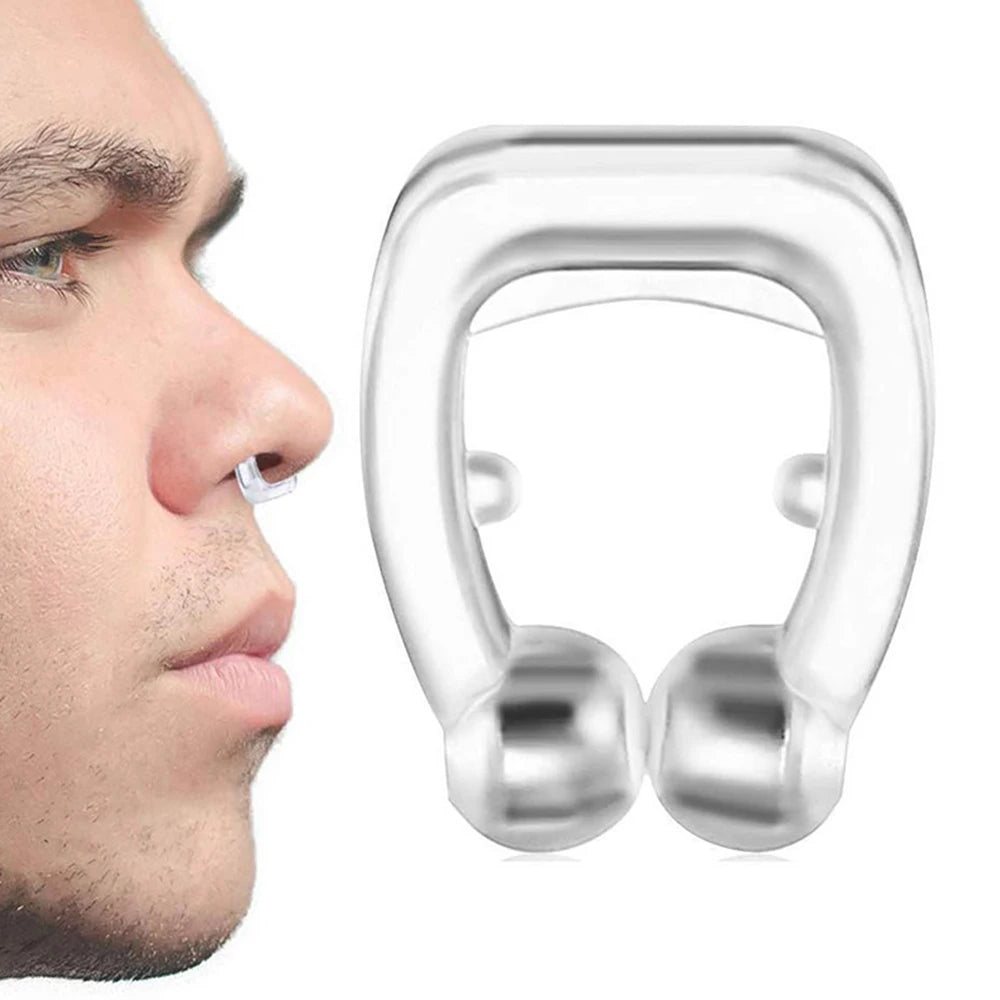 Anti Snore Nose Clip Magnetic Anti-snore Nasal Dilator Device Better Breathe Reduce Snoring Sleep Tight Antisnoring Solution Aid