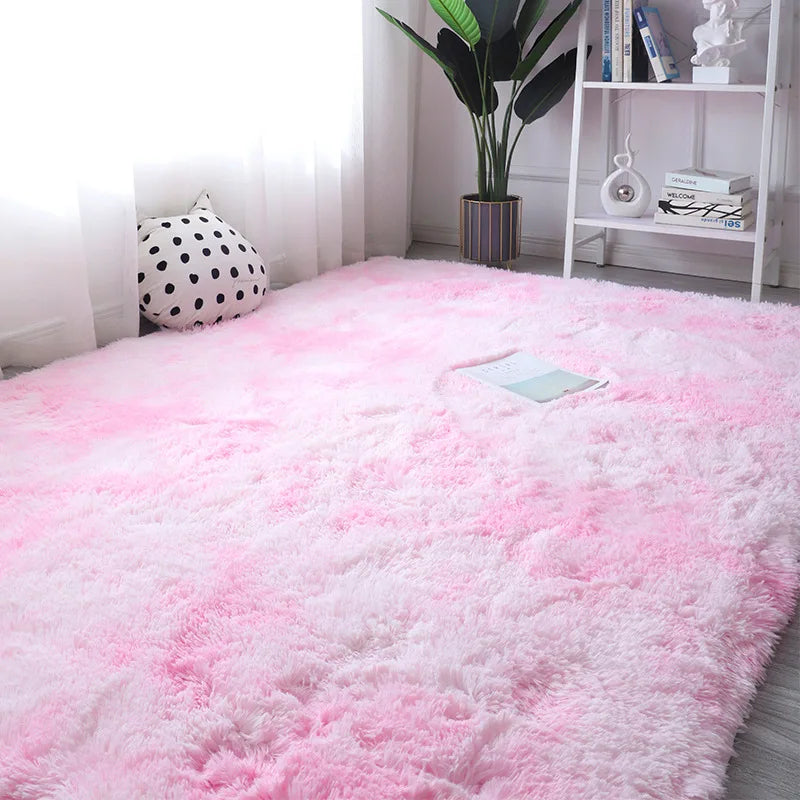 Rugs And Carpets For Home Living Room Fluffy Furry Big Rug Hallway Entrance Door Mats Teen Room Decoration Carpet In The Bedroom