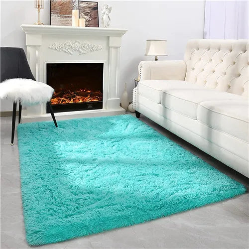 Pink Carpet for Living Room Plush Rug Bed Room Floor Fluffy Mats Anti-slip Home Decor Rugs Soft Velvet Carpets Kids Room Blanket