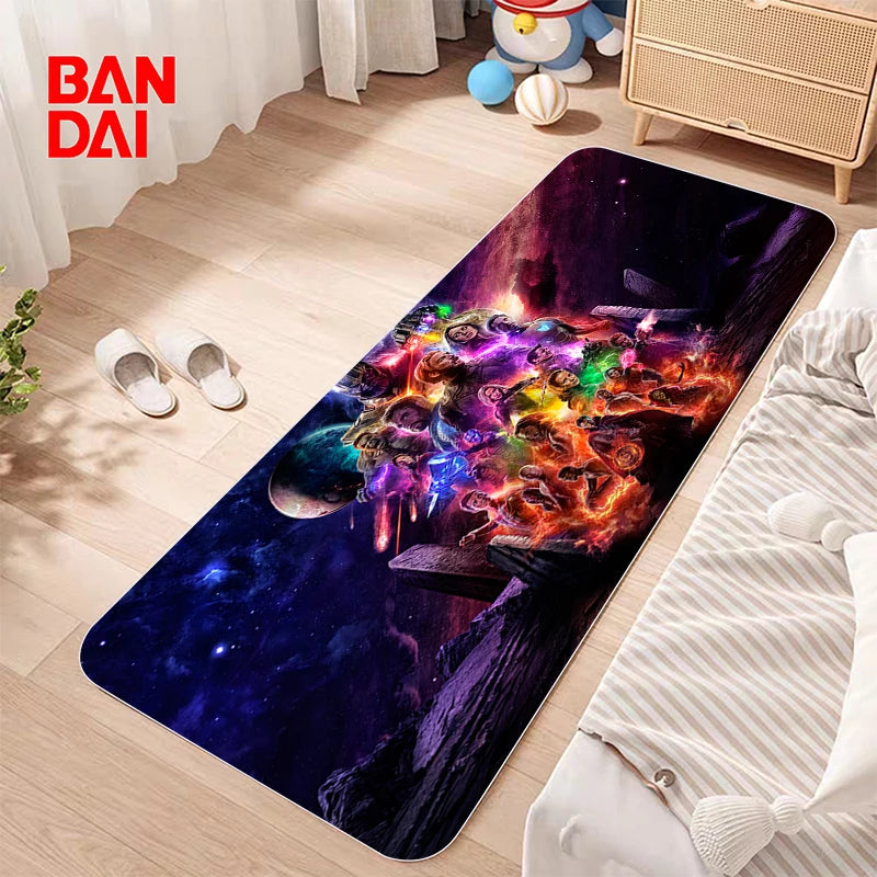 Bathroom Mat Non-slip Washable Kitchen Marvel Bath Bedside Room Carpet Kawaii Rug Corridor Welcome Home Decoration Bedroom Floor