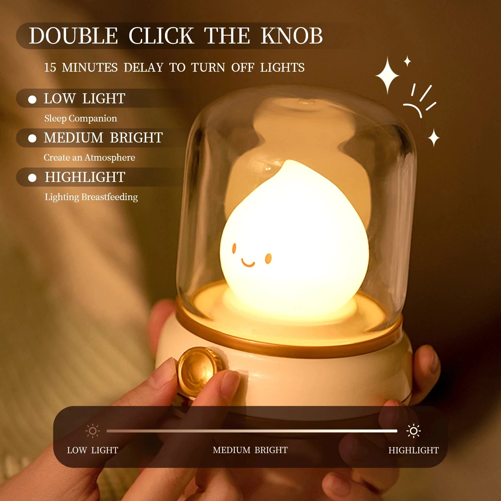 Mini Desktop LED Cute Creative Night Light Portable Cartoon Table Lamp USB Rechargeable For Home Decor Hotel Bedroom Coffee Bar