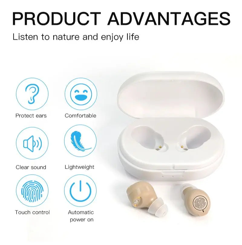 Good Prices Rechargeable Portable Mini Sound Amplifier ITE Hearing Aid For The Deaf