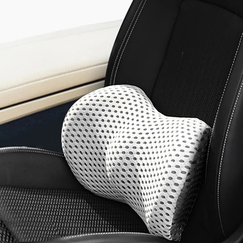 Breathable Memory Cotton Physiotherapy Lumbar Pillow For Car Seat Back Waist Pain Support Cushion for Bed Sofa Office Sleep