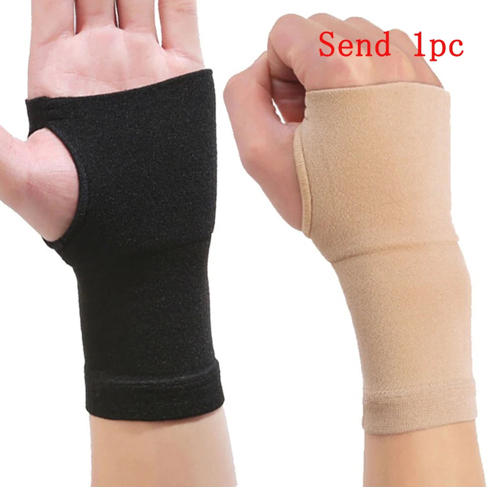 1PC Pain Relief Hand Palm Carpal Tunnel Compression Sleeve Sprain Strain Wrist Support Support Gloves Arthritis Brace Gloves