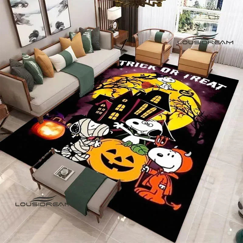 Cute Cartoon S-Snoopy printed carpet Non-slip carpet outdoor carpets area rug Home bedroom decor rugs for bedroom birthday gift