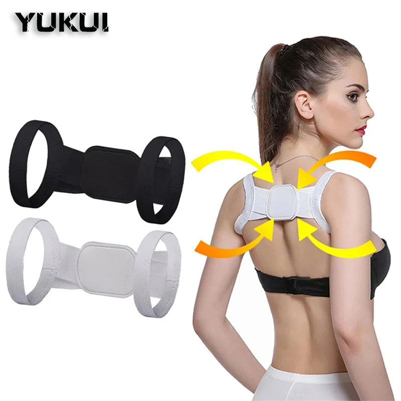 Back Posture Corrector Belt Adjustable Shoulde Neck Spine Reshape Body for Column Posture Correction for Women Men Straightener