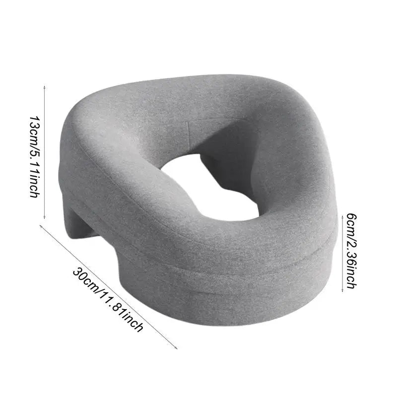 Memory Foam Breathable Head Pillow Ergonomics Lying Down Pillow Rest Support Pillow Body Massage Face Rest Pillow Beauty Salon