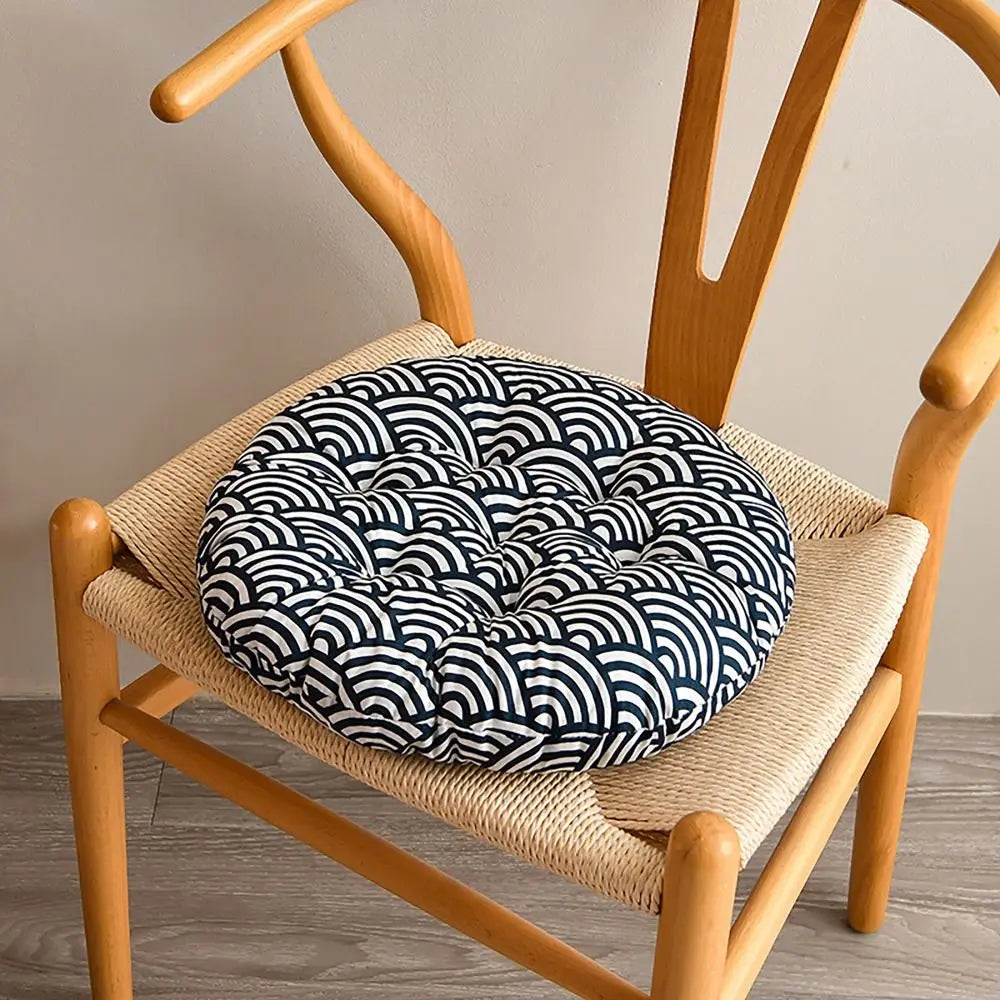 40*40cm Dining Chair Cushion Luxurious 10styles Thicken Round Cushion Non-slip Student Seat Cushion Student Office Canteent