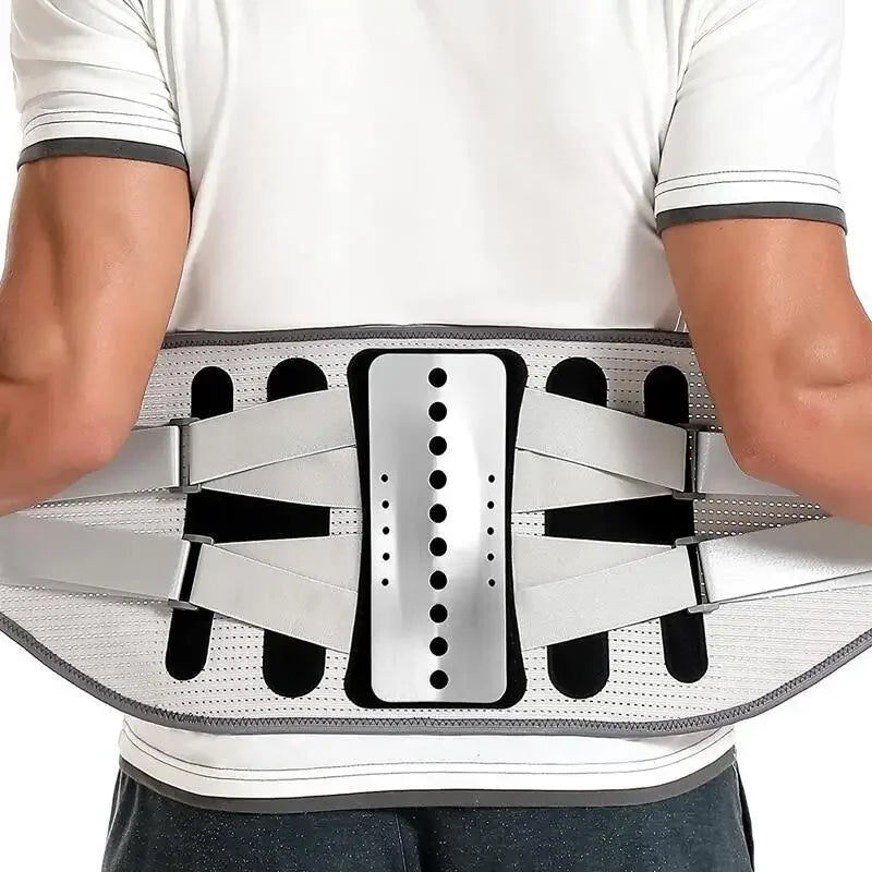 Back Brace Support Belt for Lower Back Pain Relief Adjustable Men Women Waist Lumbar Support Sciatica Scoliosis Herniated Disc