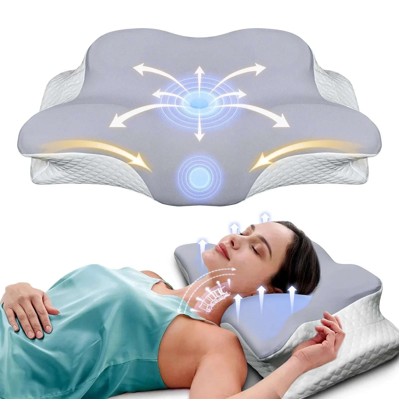 Orthopedic Memory Foam Pillow