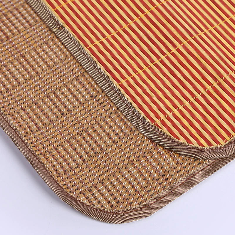 Summer Cool Mat Bedroom Dormitory Single Bed Bamboo Cool Mat Double-Sided Bamboo Mat Cool Skin-Friendly Carbonized Bamboo Mat