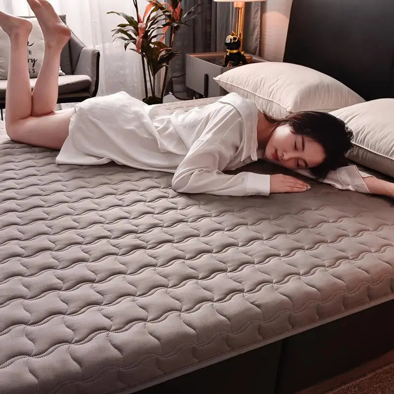 Bed Mattresses Toppers Comfortable Memory Foam Breathable Antibacterial Cushion Folding Mattress Quilt Sleeping Tatami Mats