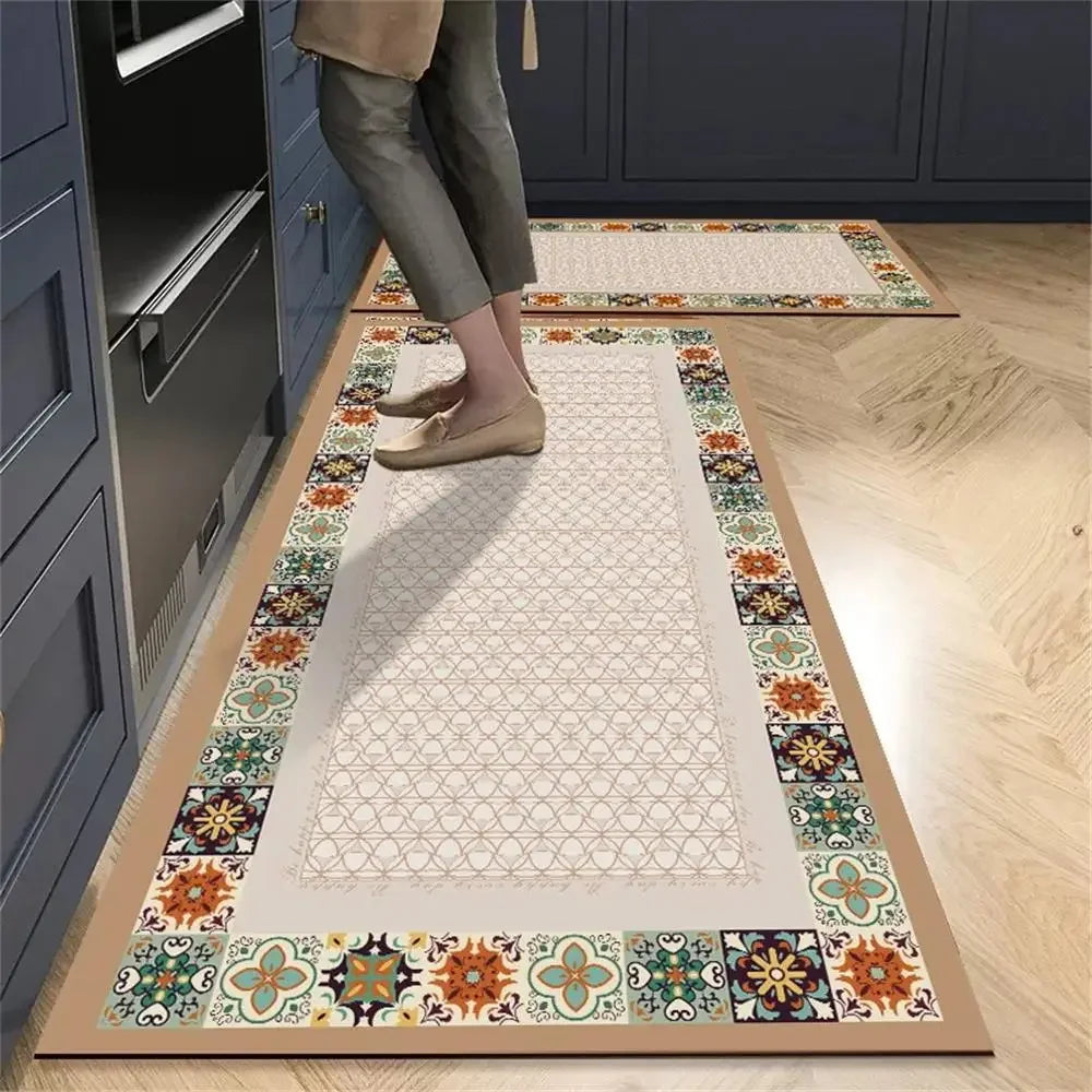 Non-slip Kitchen Carpets for Living Room Long Area Rug Kitchen Floor Mat Carpets Entrance Door Mat Home Decor Alfombra Tapis 러그