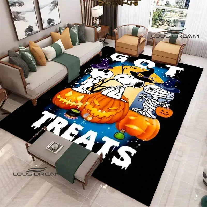 Cute Cartoon S-Snoopy printed carpet Non-slip carpet outdoor carpets area rug Home bedroom decor rugs for bedroom birthday gift