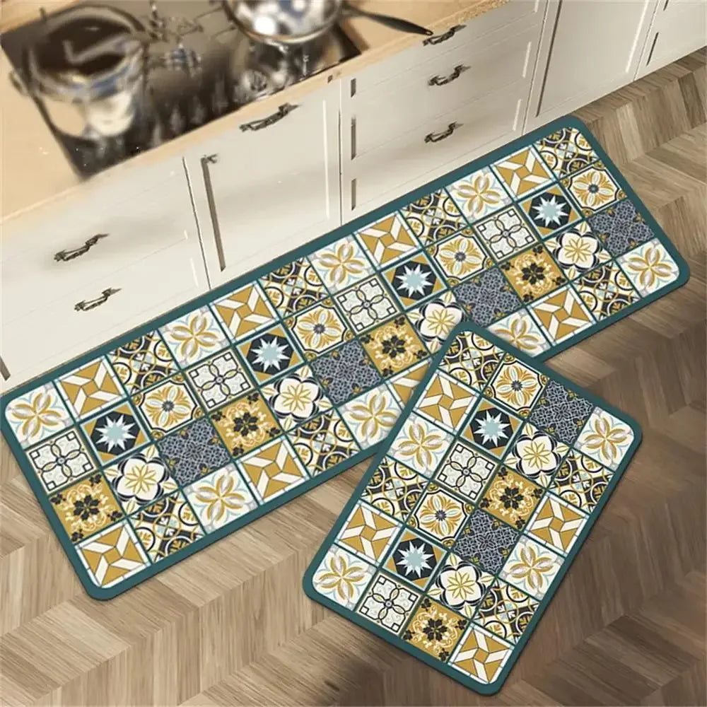 Non-slip Kitchen Carpets for Living Room Long Area Rug Kitchen Floor Mat Carpets Entrance Door Mat Home Decor Alfombra Tapis 러그