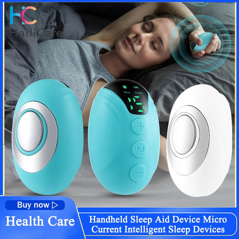 Handheld Sleep Aid Device Help Sleep Relieve Insomnia Instrument Pressure Relief Sleep Device Night Anxiety Therapy Relaxatio