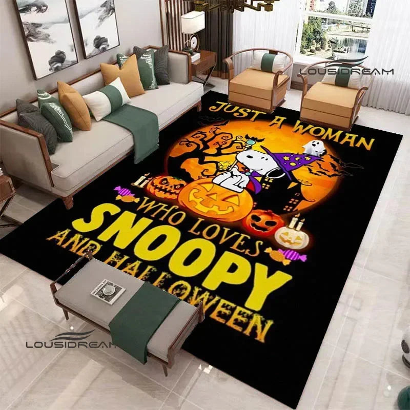 Cute Cartoon S-Snoopy printed carpet Non-slip carpet outdoor carpets area rug Home bedroom decor rugs for bedroom birthday gift