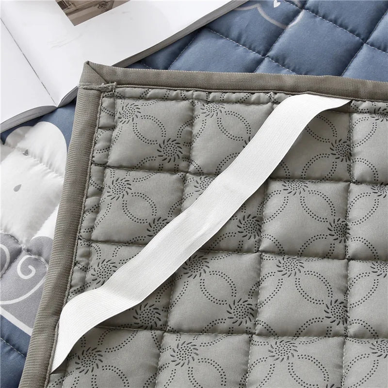 Four Seasons Thin Mattress Anti-Slip Washable 1.5m Bed Protective Mat Dormitory Tatami Single Double Queen King Mattress Pad