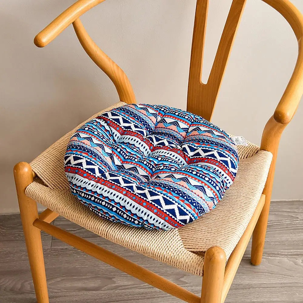 40*40cm Dining Chair Cushion Luxurious 10styles Thicken Round Cushion Non-slip Student Seat Cushion Student Office Canteen