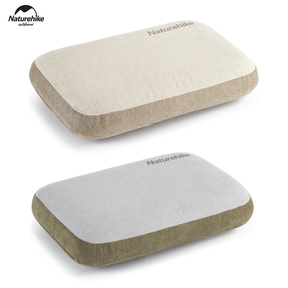 Naturehike outdoor camping Antibacterial fabric foldable memory foam comfortable square pillow