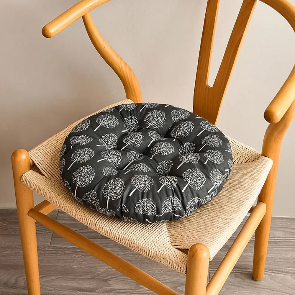 40*40cm Dining Chair Cushion Luxurious 10styles Thicken Round Cushion Non-slip Student Seat Cushion Student Office Canteen