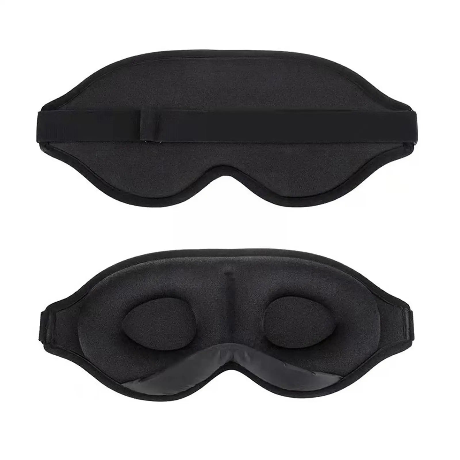 3D Sleep Mask Blindfold Sleeping Aid Eye Mask Soft 99% Slaapmasker Foam Blockout Memory Mask Face Cover Light Eyeshade Eye X8F1