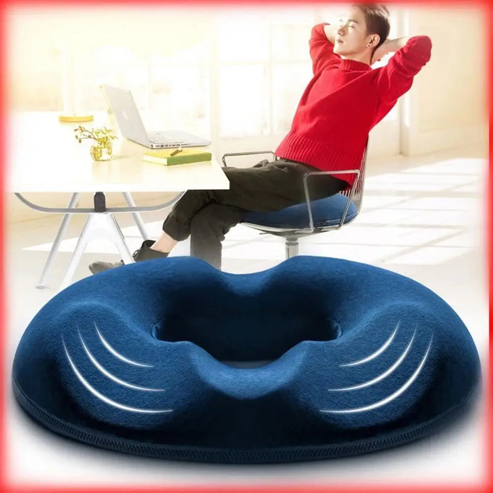 Donut Cushion Hemorrhoid Cushion Tailbone Coccyx Orthopedic Medical Prostate Chair For Memory Foam health Care Seat Pillow