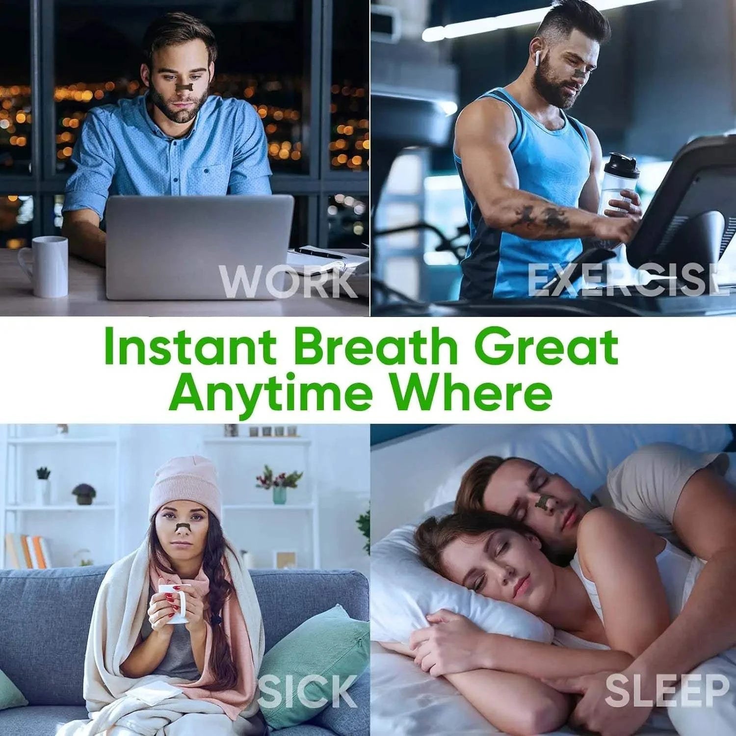 Anti-Snoring Nasal Strip Kit