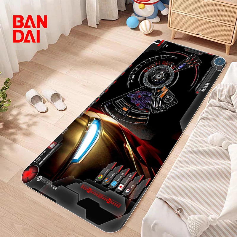 Bathroom Mat Non-slip Washable Kitchen Marvel Bath Bedside Room Carpet Kawaii Rug Corridor Welcome Home Decoration Bedroom Floor