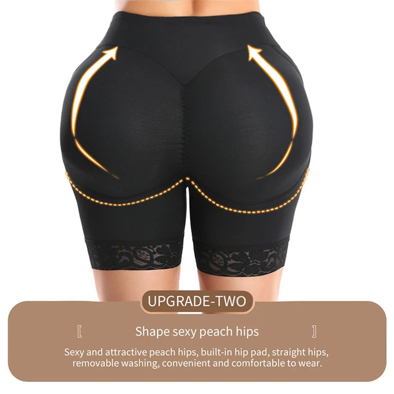 Butt Lifter Shapewear Shorts Women Fake Booty Hip Enhancer Body Shaper Waist Trainer Belly Control Panties Body Shapewear Fajas