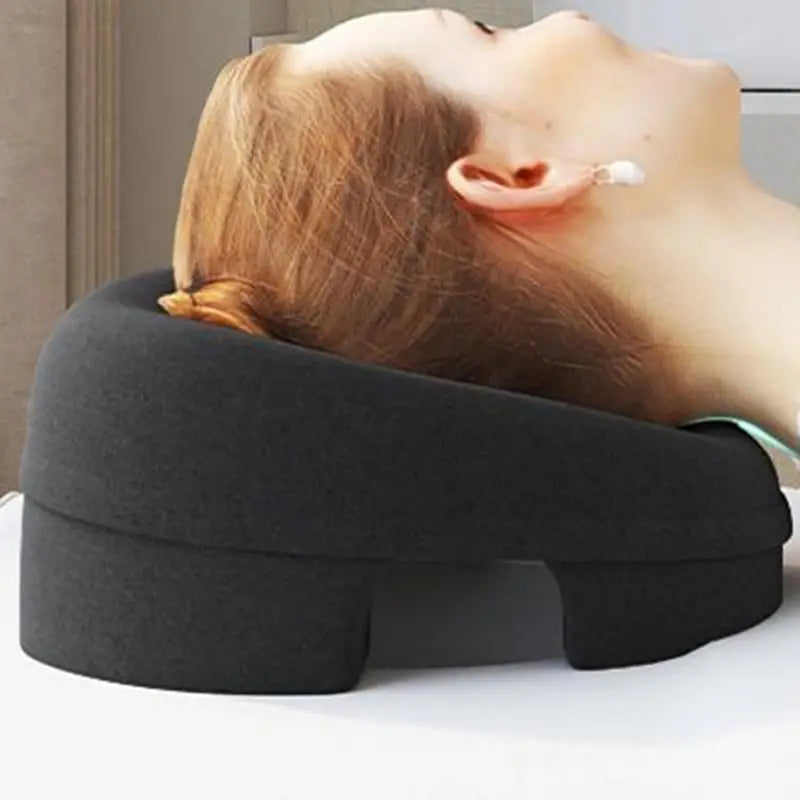 Memory Foam Breathable Head Pillow Ergonomics Lying Down Pillow Rest Support Pillow Body Massage Face Rest Pillow Beauty Salon